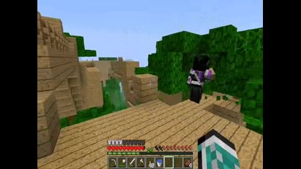 Minecraft Jungle survival with whitenoize and Demona ep12
