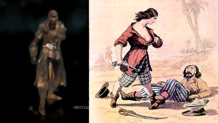 Assassin's Creed 4 Multiplayer Character The Black Lady