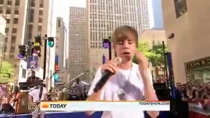 Justin Bieber - Never Say Never [live]