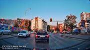 Засичане при престрояване без мигач в София