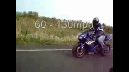 Bmw M3 vs Yamaha R1 - Turbo