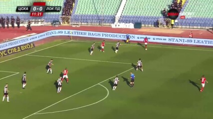 ЦСКА - Локомотив Пловдив 0:0 /първо полувреме/