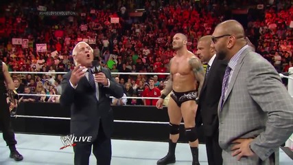 Ric Flair addresses Evolution and The Shield: Raw, April 28, 2014