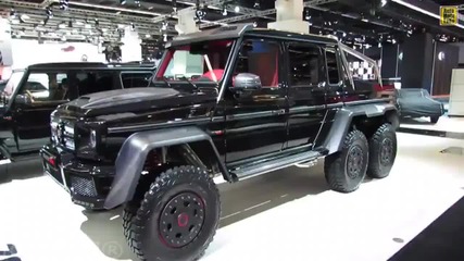 Mercedes G-class 6x6 Brabus 700 ( Frankfurt Motor Show 2013 )