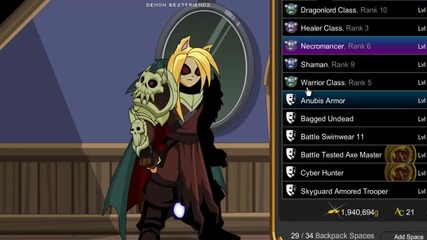 Aqw Demon Bestfriend2 itemz