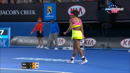 Serena Williams vs Maria Sharapova 2015 Australian Open Finals Highlights