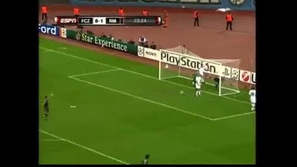 Гол на Раул * Fc Zurich vs Real Madrid - 15.09.2009