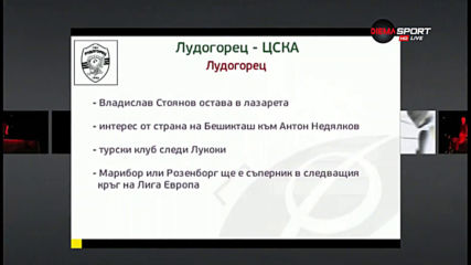 Преди Лудогорец - ЦСКА