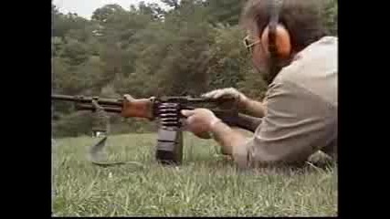 Full Auto Machine Gun Firing Demo