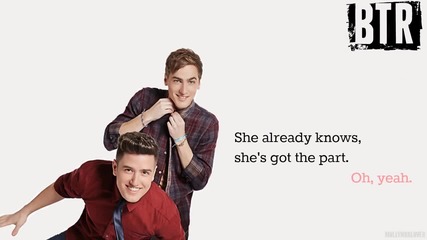 Big Time Rush-amazing [lyrics]
