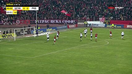 ЦСКА - Лудогорец 0:0 /първо полувреме/