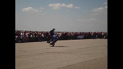 мотосъбор Ямбол 2012 - стънт