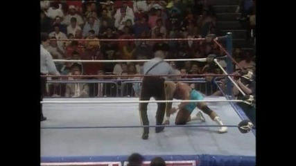 Wwf Wrestlemania 7 - Mr Perfect vs Big Boss Man ( Intercontinental Championship )