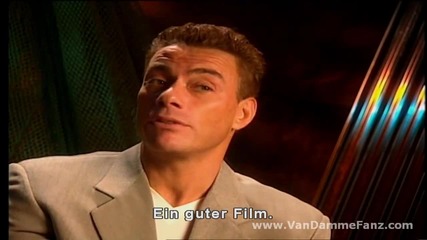 Супер великата звезда Жан - Клод Ван Дам говори за филма си Двойна Комбина (1997)