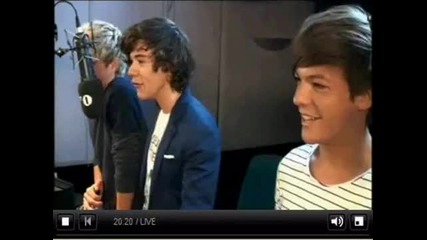One Direction on radio 1 live [part 1]