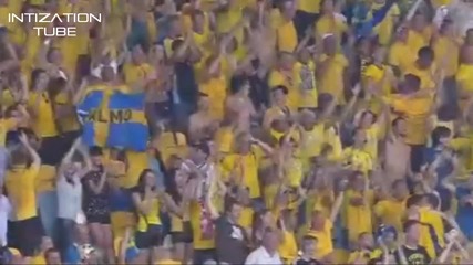 Супергола на Златан Ибрахимович! ( Швеция - Франция 1:0 ) /19.06.2012