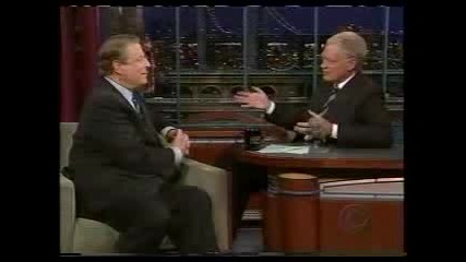 Ал Гор В Шоуто На Letterman