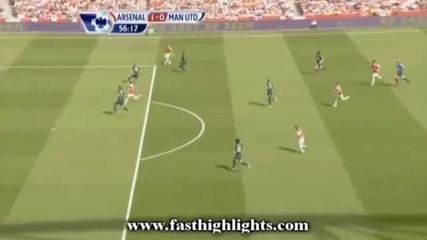 Арсенал най накрая отмъкна 3-те точки ! Арсенал 1-0 Манчестър Юнайтед