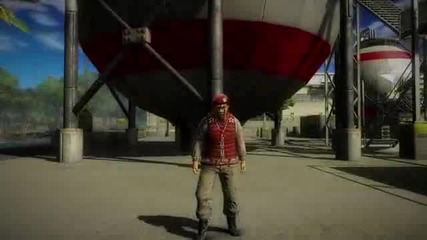 Just Cause 2 - Anatomy of a Stunt - Tuk Tuk Guided Missile 