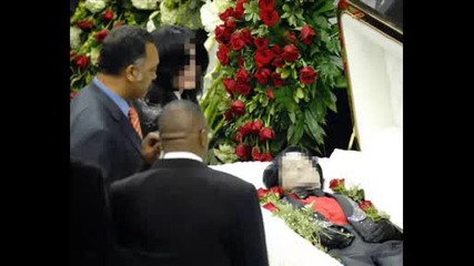 Снимки от погребението на Майкъл Джексън 