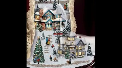 Christmas decorations -thomas Kinkade