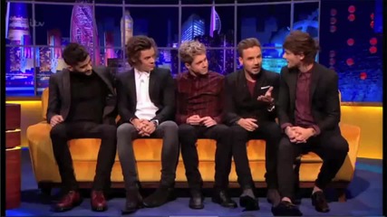 One Direction гостуват в шоуто на Jonathan Ross