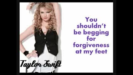 Should ve said no - Taylor Swift - Lyrics 
