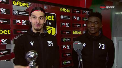 Джеймс Ето'о и Мохамед Брахими след ЦСКА - Локомотив София
