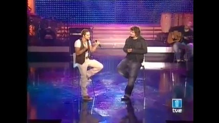 David Bisbal y Antonio Orozco-una y otra vez