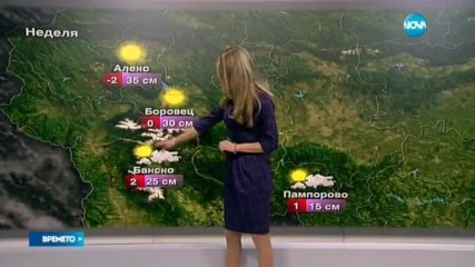Прогноза за времето (04.12.2016 - обедна)