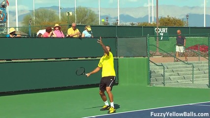 Jo - Wilfried Tsonga hitting in High Definition 