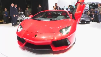 Lamborghini Aventador at Geneva motor show 2011