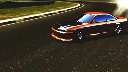 Live For Speed Drifting Nissan Silvia S14 Power slide