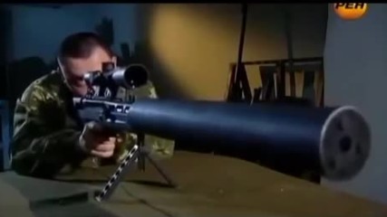 Руска безшумна снайперова пушка " V K S " , без аналог в Света !