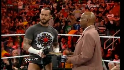 Wwe Raw 23.04.2012 ( См Пънк и Джерико )