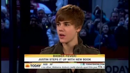 Интервю на Justin Bieber - Today Show / 26.11.2010 / 