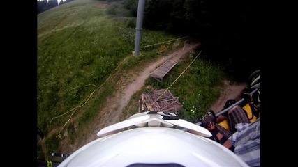 Having fun @ Borovets Mtb Park