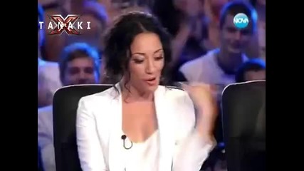 Синът на Тони Стораро в X - Factor България 16.09.11