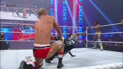 Уейд Барет и Антонио Цезаро срещу Кофи Кингстън и Трут - Wwe main event 05/12/12