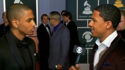 Trey Songz & Nick Cannon At The Grammys! (nick Lettin Trey Know They Rolled Out Without Him At The R 