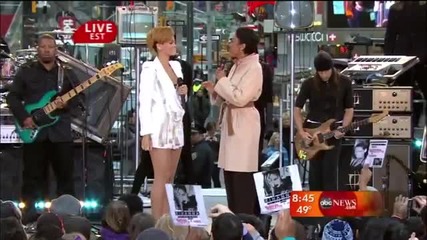 Rihanna - Wait Your Turn + Russian Roulette Live (good Morning America) ( High Quality) 