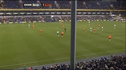 Defoe - Tottenham 7 - 1 Wigan 