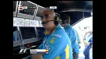 Alonso - Monza - Гаф Със Гумите