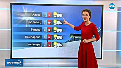 Прогноза за времето (23.11.2017 - централна емисия)