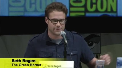 Comic Con Seth Rogen on The Green Hornet 