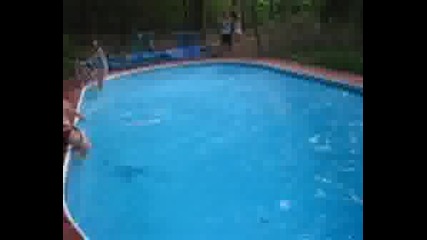Jumping Into The Pool!