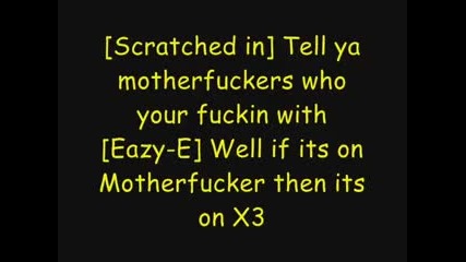 Eazy-e - It's On + lyrics