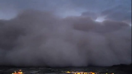 Пясъчна буря (хабуб) в Аризона