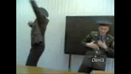 Руски Полицейски Офицери Танцуват Пияни