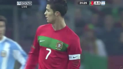 Cristiano Ronaldo vs Argentina